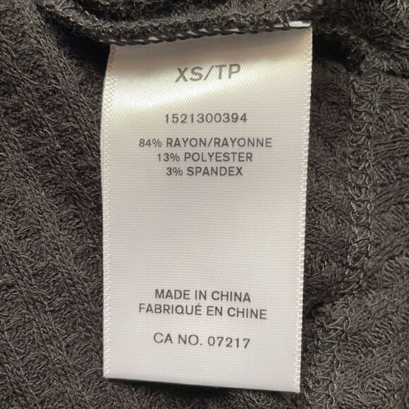 WAREHOUSE One Henley Waffle Top Size Extra Small - Picture 7 of 8